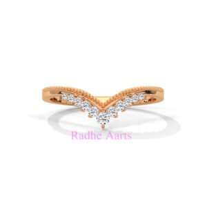 Elegant Eternity Diamond Wedding Band Tokyo Gold Ring Gift