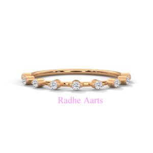 Budget Friendly Diamond Wedding Band Mumbai Elegant