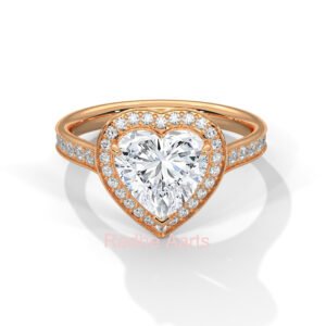 Promise Heart Diamond Ring Gift Geneva Sustainable