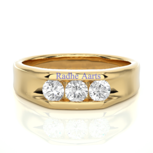 Lab Diamond Men's Wedding Band Gift London Love