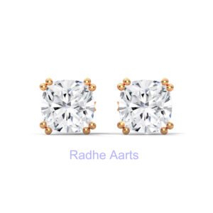 IGI Certified Diamond Earrings Gift Mumbai Traditional