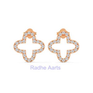 Lab Diamond Earrings Gift Kolkata Elegance