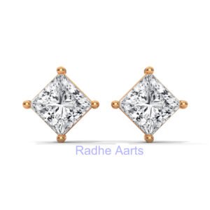 Princess Stunning Diamond Earrings Gift New York Elegance