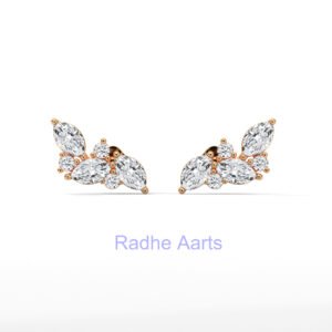 Marquise Diamond Earrings Gift Chicago Glamour