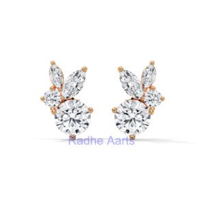 Diamond Earrings Gift Her Copenhagen Scandinavian